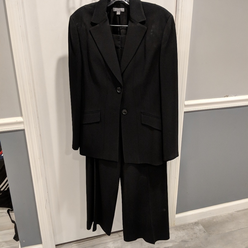 Ann taylor black pants suit